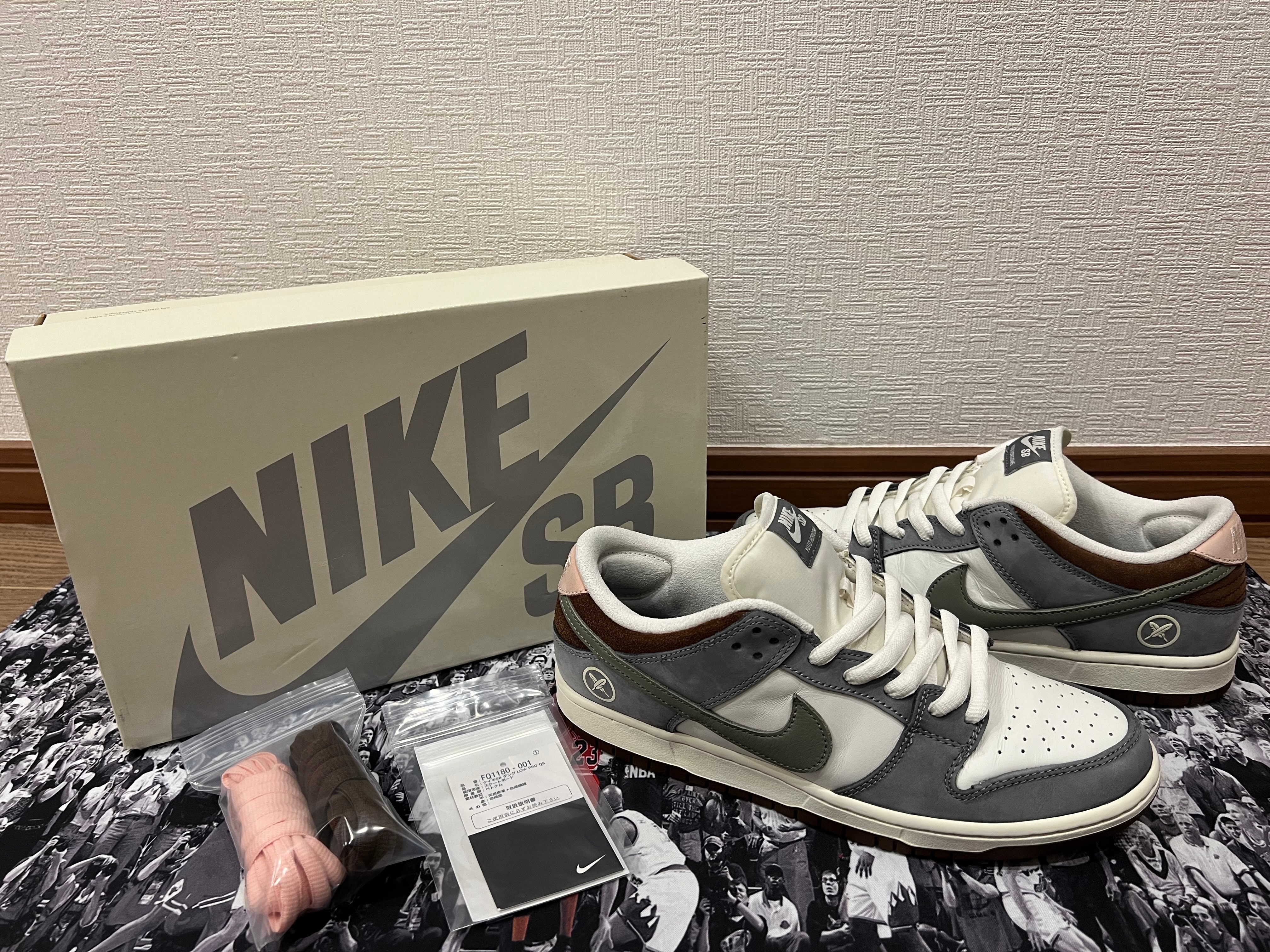 堀米 雄斗(Yuto Horigome) × Nike SB Dunk Low Pro QS "Wolf Grey"