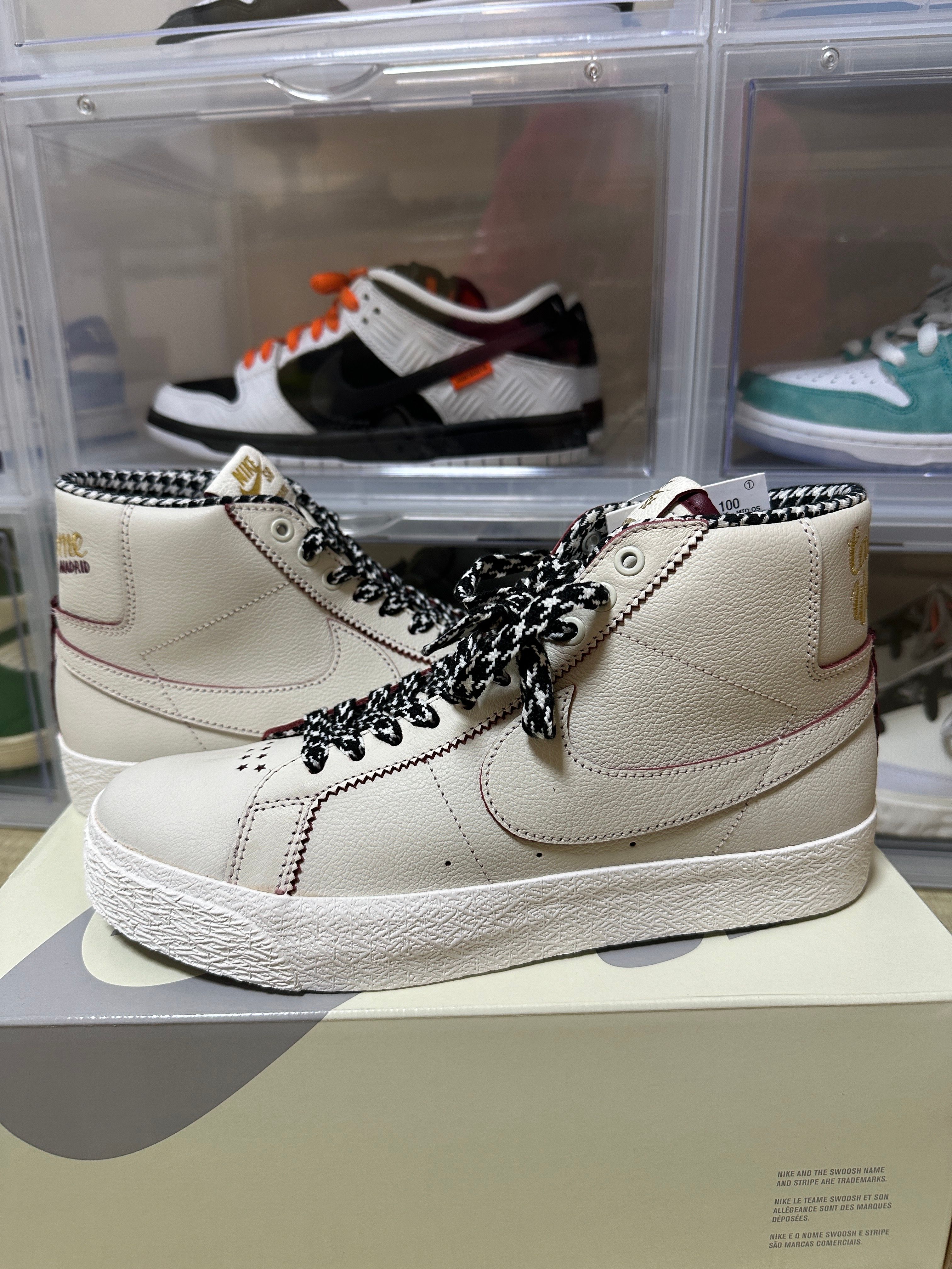 Welcome Skateboarding × Nike SB Blazer Mid "Sail"