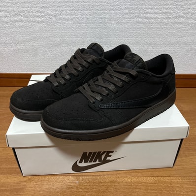 Travis Scott × Nike Air Jordan 1 Low OG SP "Velvet Brown and Dark Mocha"