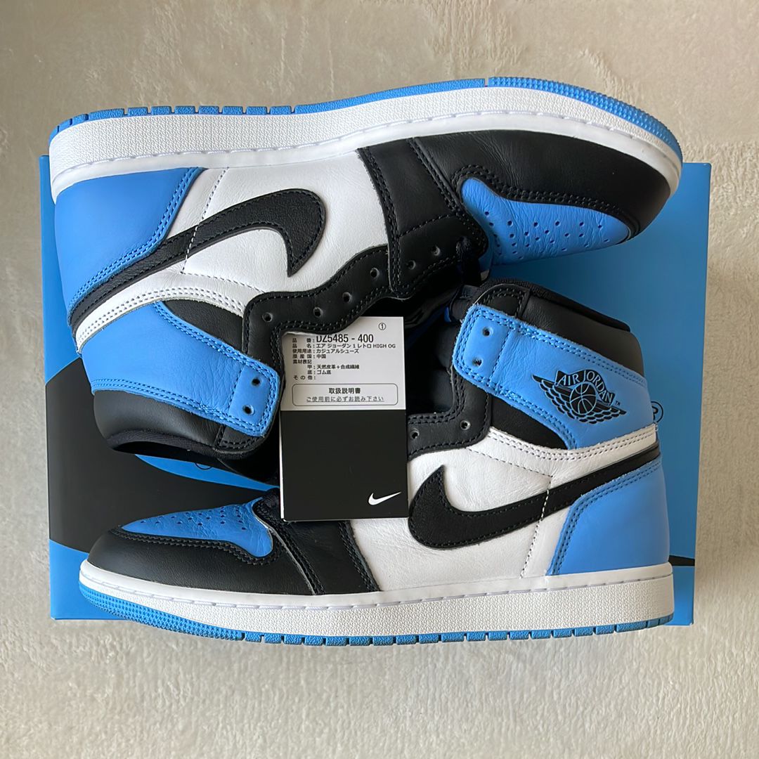 Nike Air Jordan 1 Retro High OG "University Blue/UNC Toe"