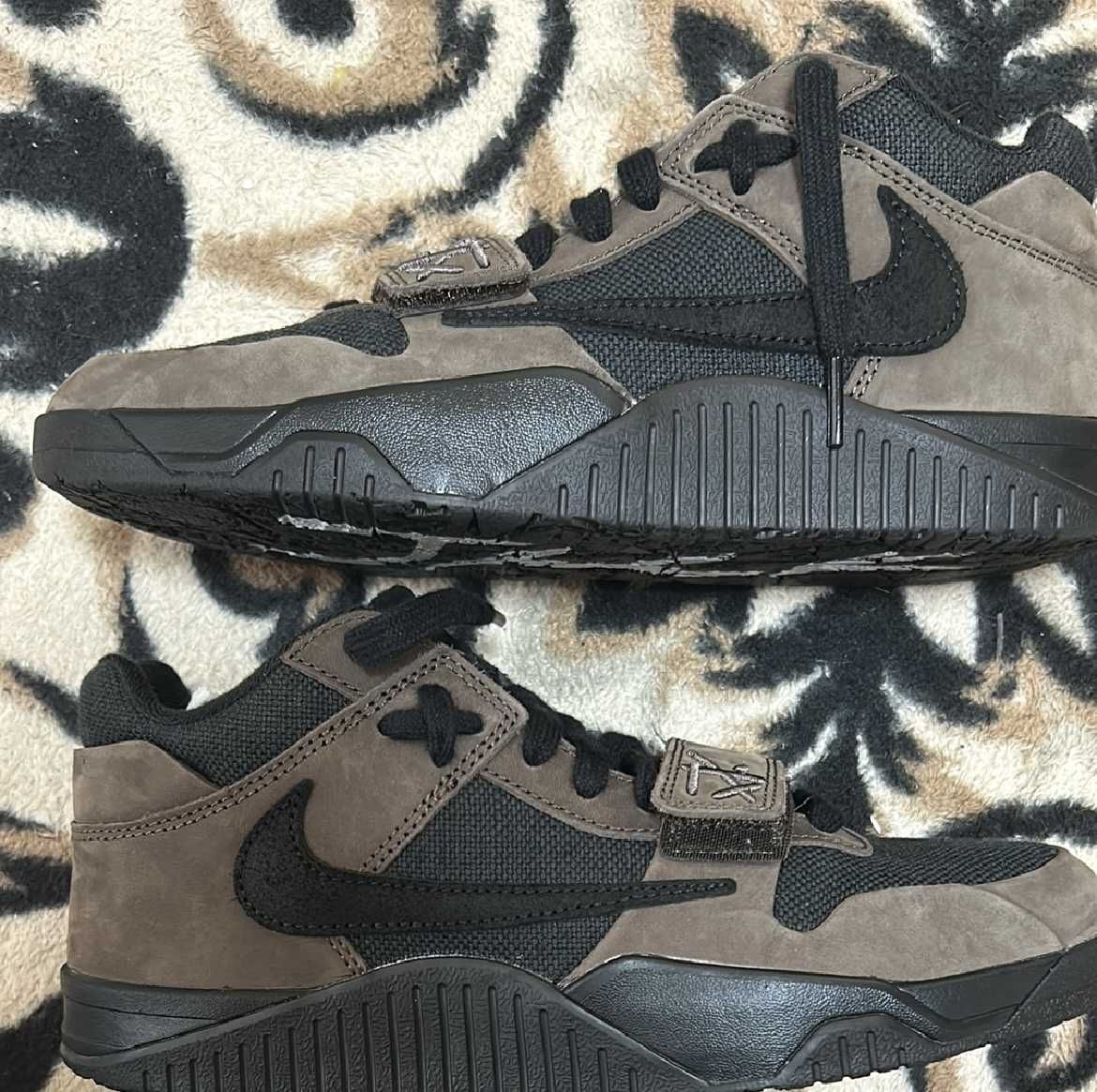 Travis Scott × Nike Jordan Jumpman Jack TR CJ1 T-Rexx "Black and Dark Mocha"