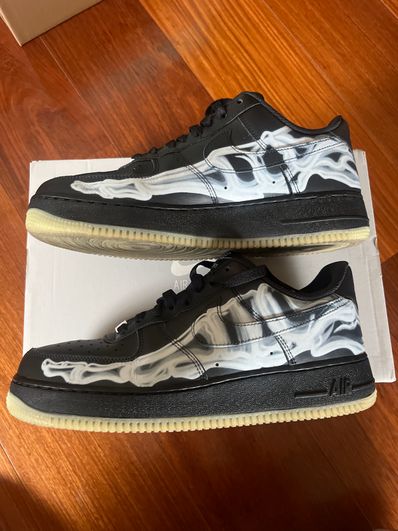 Nike Air Force 1 Low "Black Skeleton"