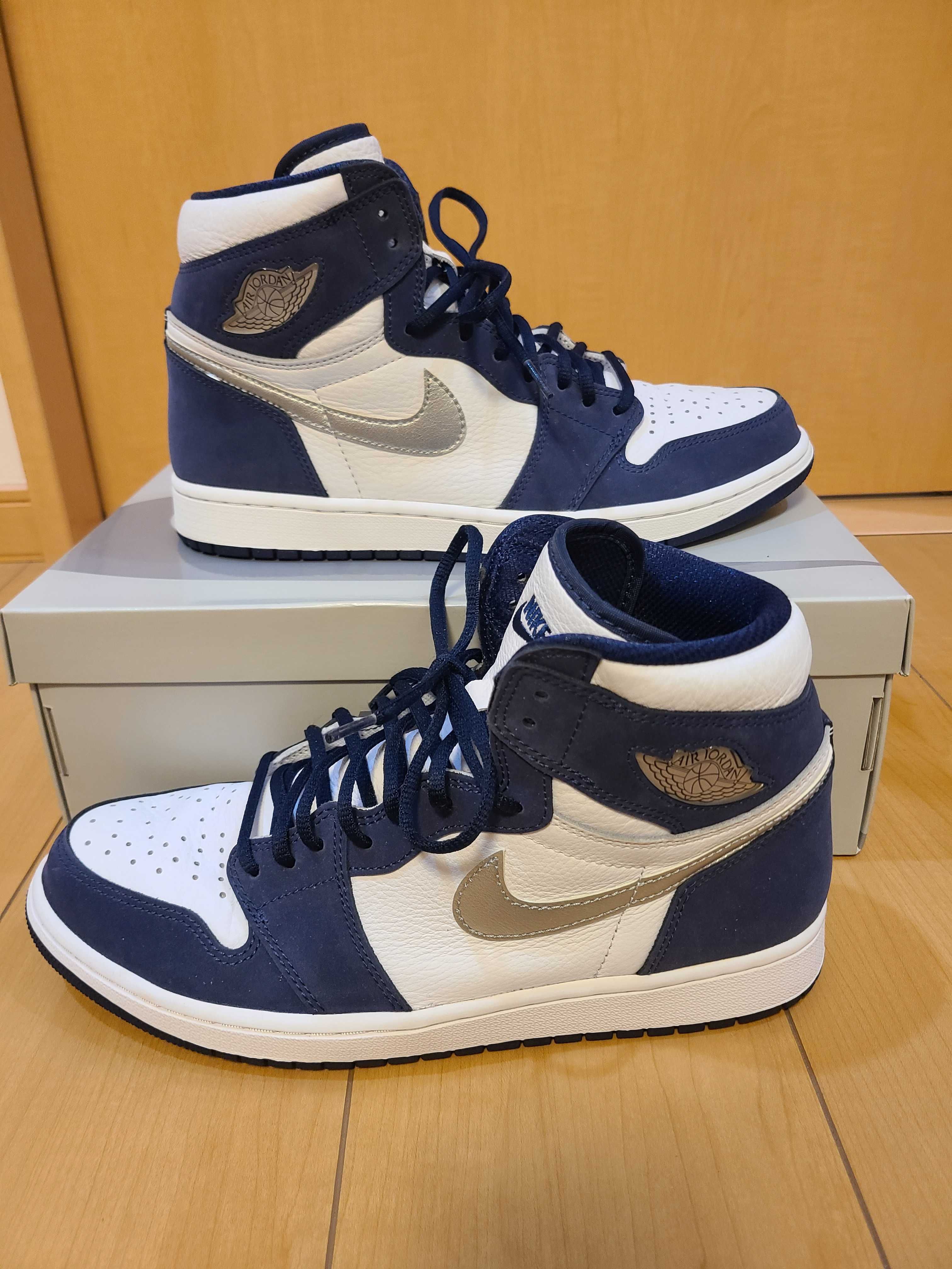 Nike Air Jordan 1 High OG CO.JP "White/Midnight Navy" (2020)(ブリーフケースなし)