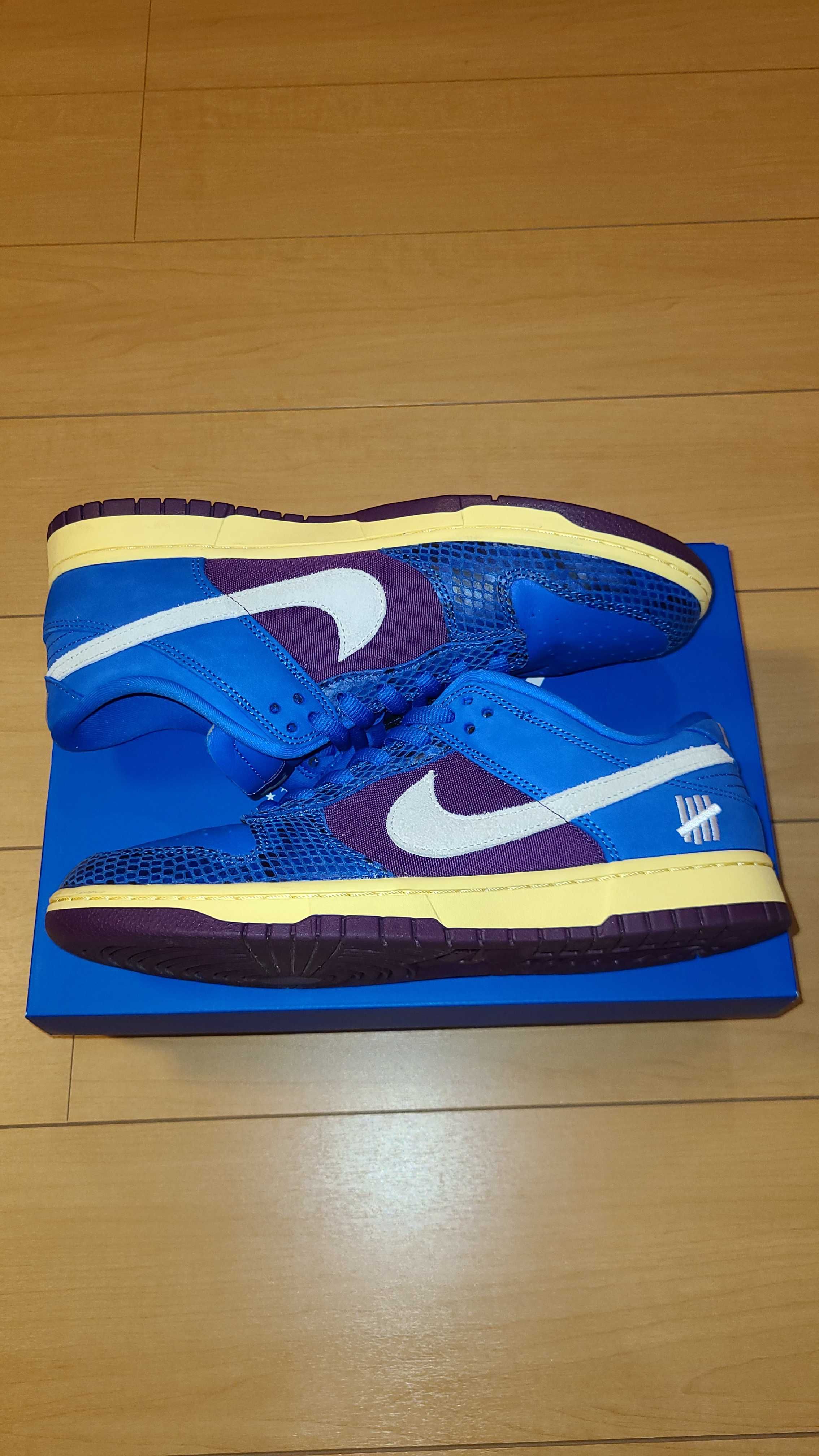 UNDEFEATED × Nike Dunk Low SP "Royal"