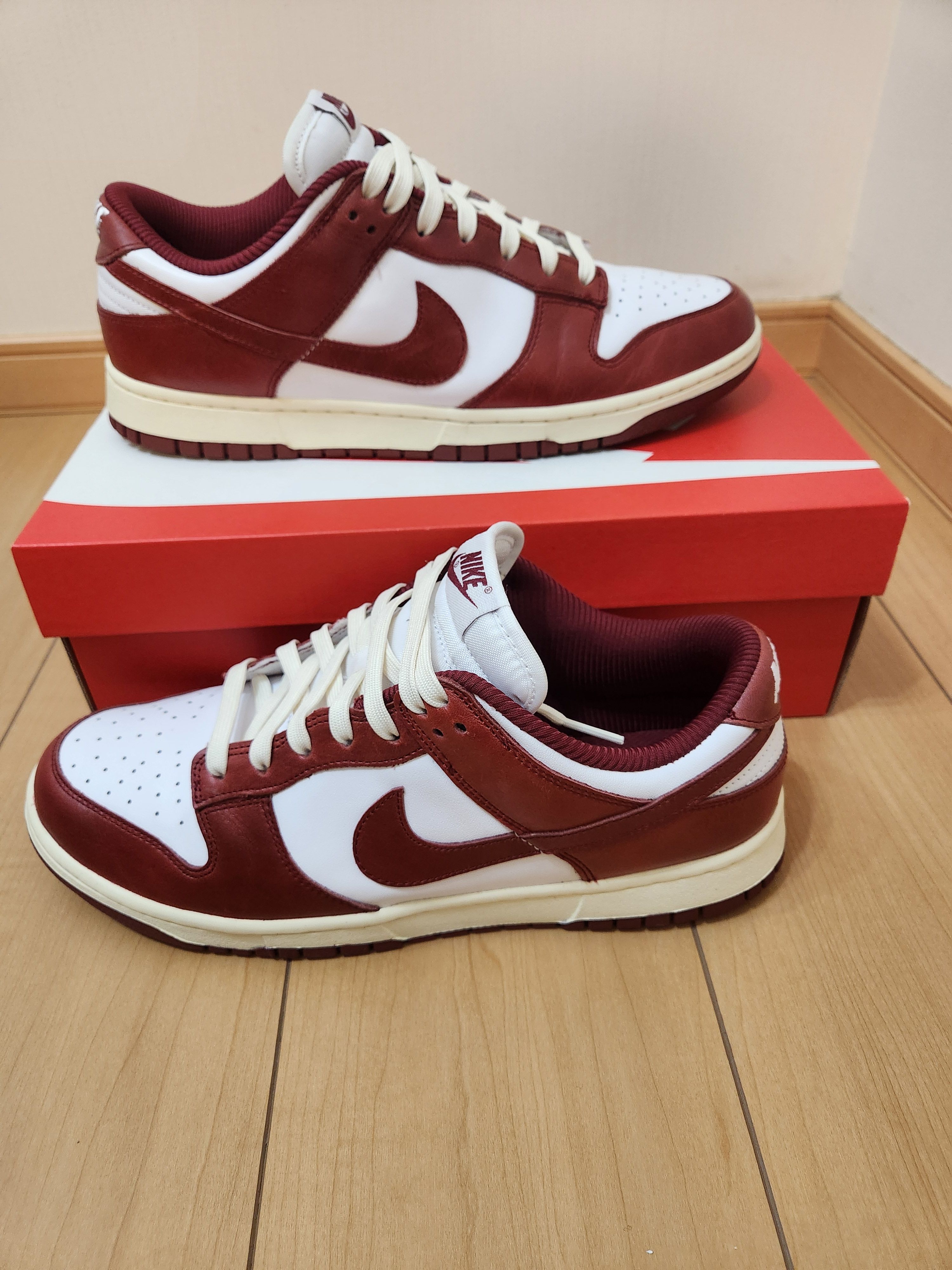 Nike Women's Dunk Low PRM "Team Red and White"