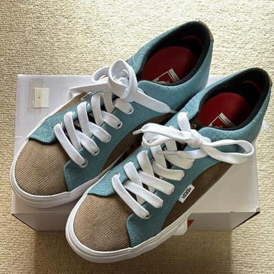 Supreme × Vans Lampin Pro Croc Suede "Blue/Brown"