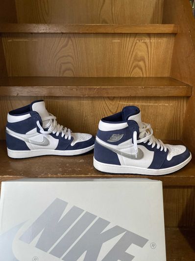 Nike Air Jordan 1 High OG CO.JP "White/Midnight Navy" (2020)(ブリーフケースなし)