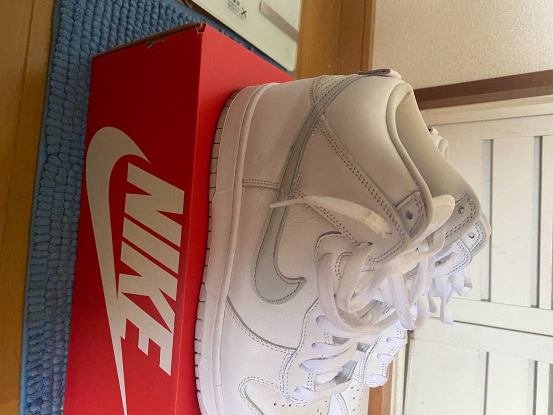 Nike Dunk High "Pure Platinum"