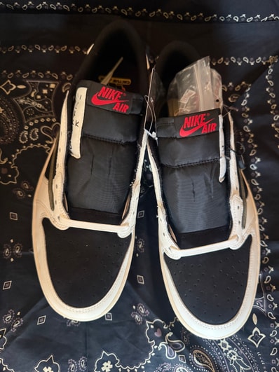 Travis Scott × Nike Women's Air Jordan 1 Low OG "Medium Olive"