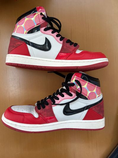 Spider-Man × Nike Air Jordan 1 Retro High OG SP "Spider-Man: Across the Spider-Verse/University Red"