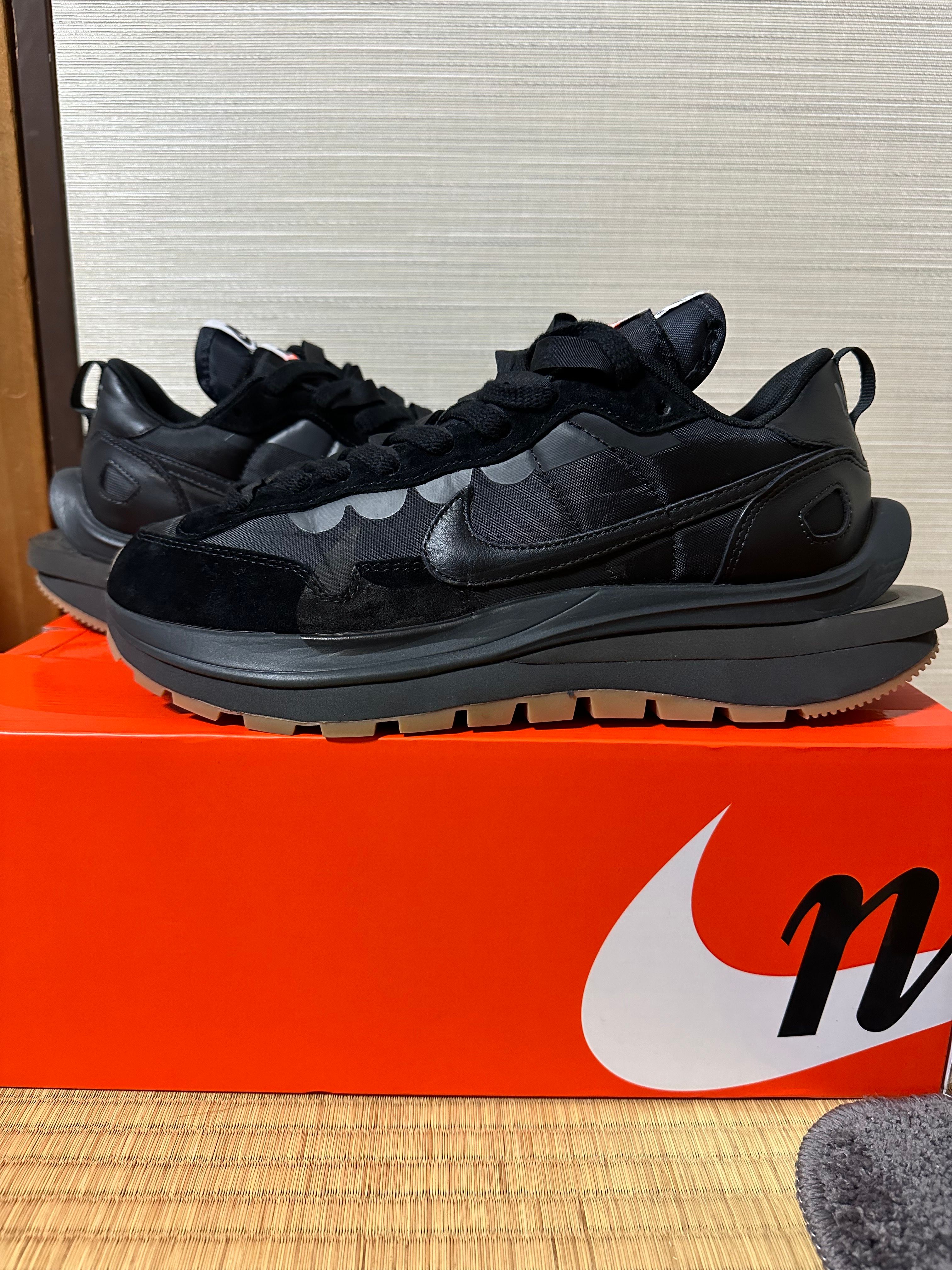 sacai × Nike VaporWaffle "Black Gum"