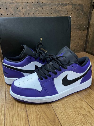 NIKE AIR JORDAN 1 LOW "COURT PURPLE"
