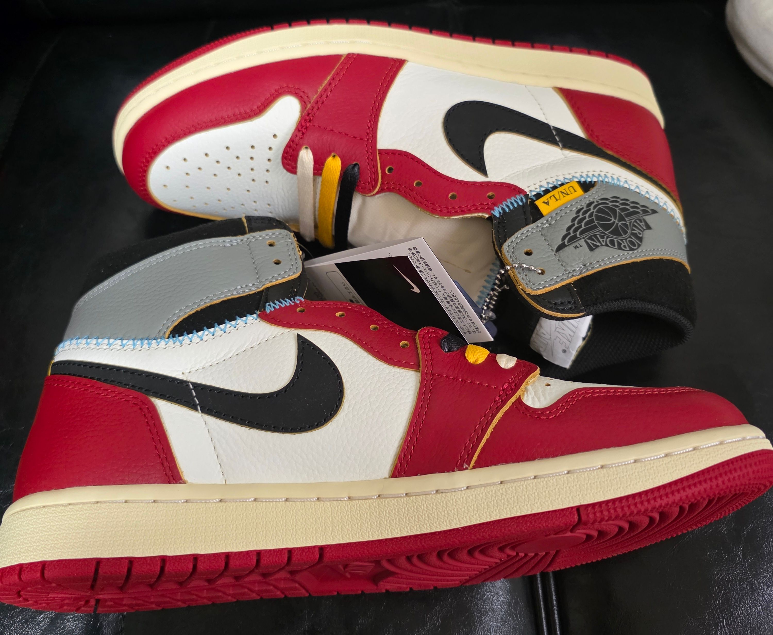 UNION × Nike Air Jordan 1 Retro High OG "Chicago/Shadow"