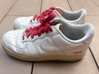 Supreme × Nike Air Force 1 Low "White"