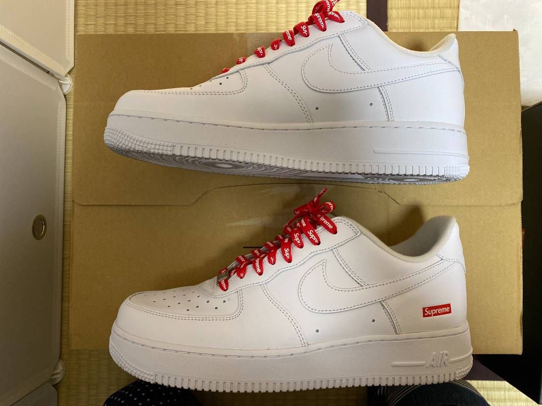 Supreme × Nike Air Force 1 Low "White"
