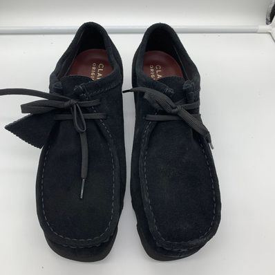Clarks Wallabee GORE-TEX "Black Suede"