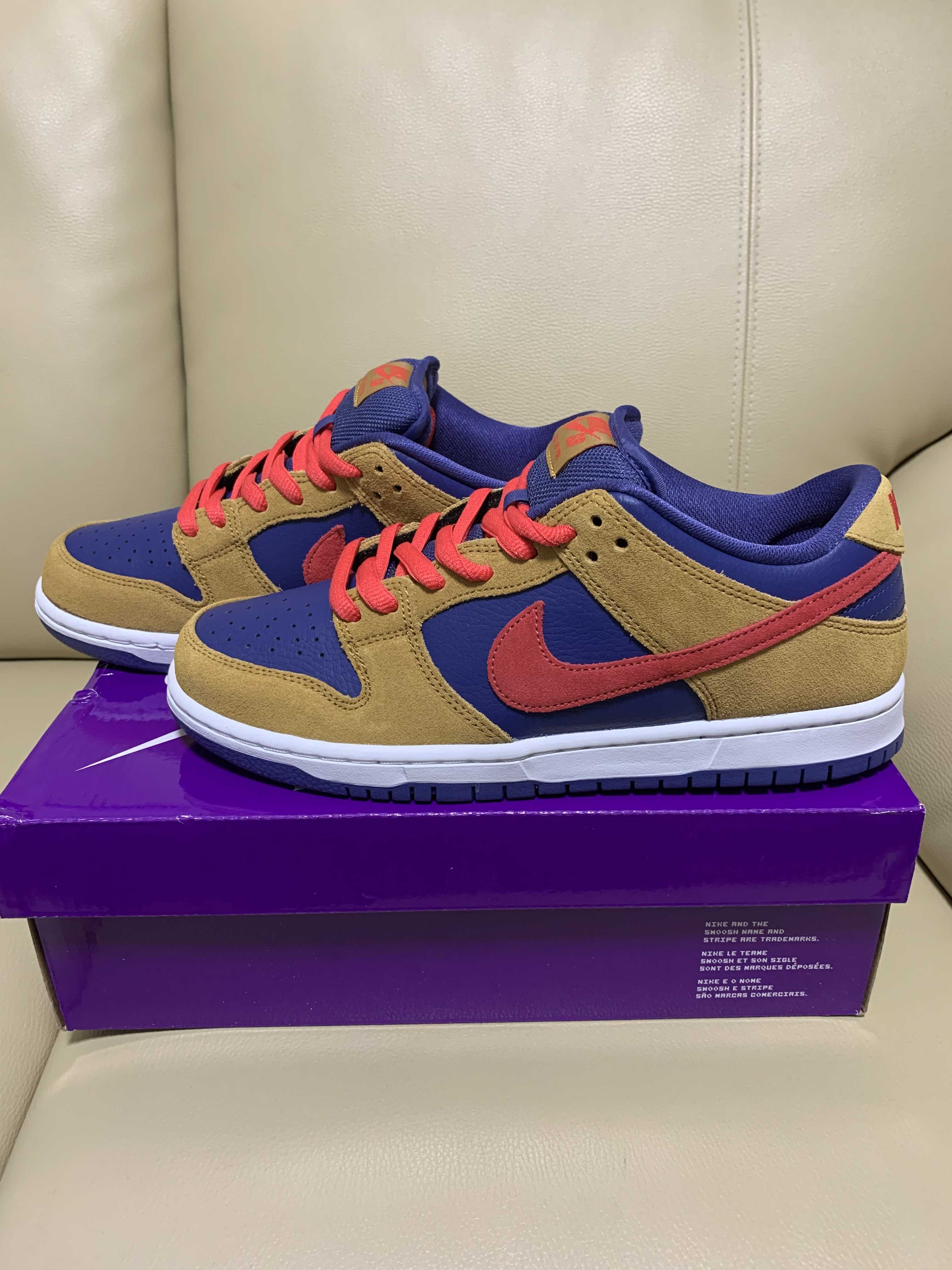 Nike SB Dunk Low Pro "Wheat and Purple"