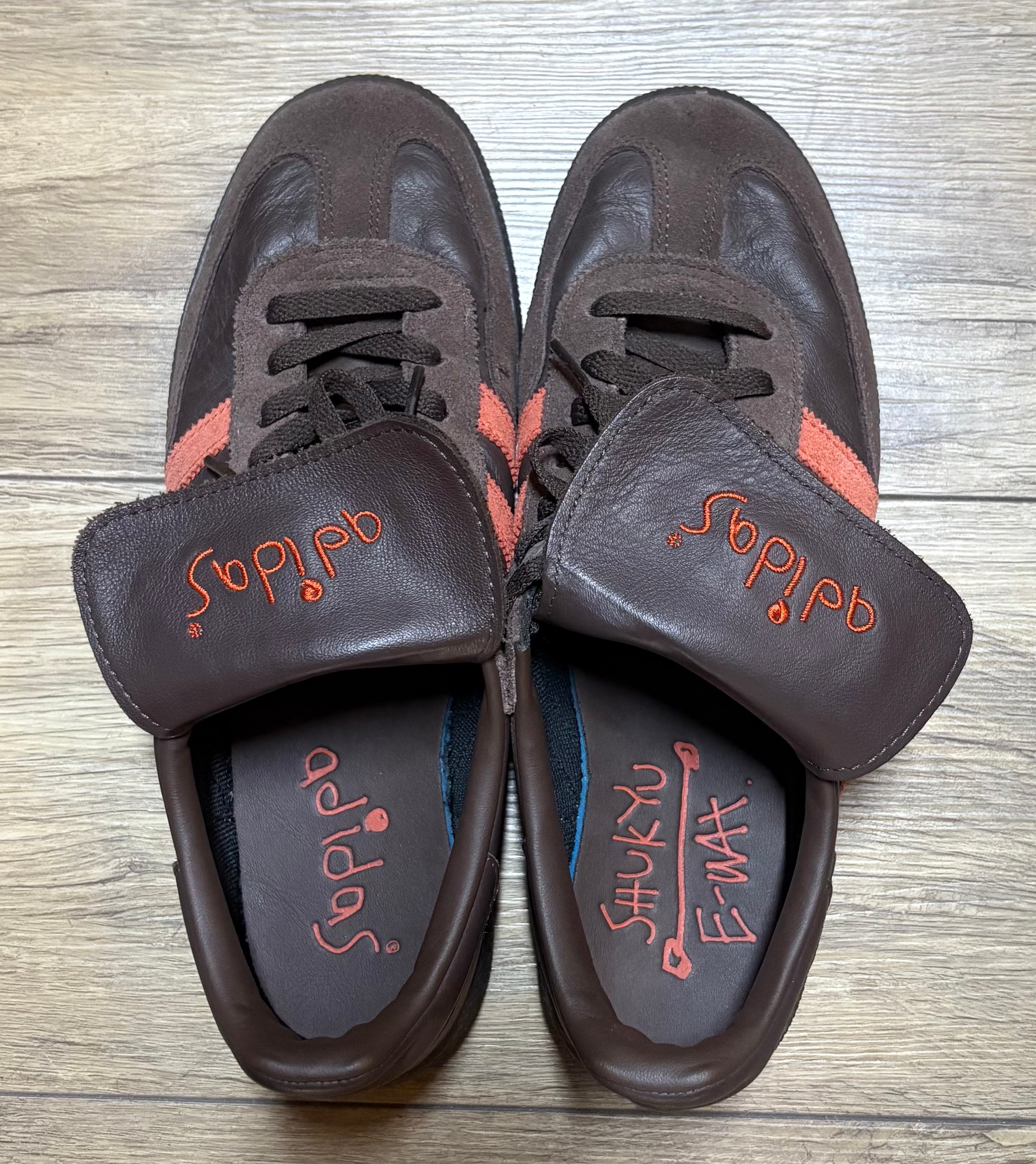 SHUKYU × E-WAX × adidas Handball Spezial "Brown"