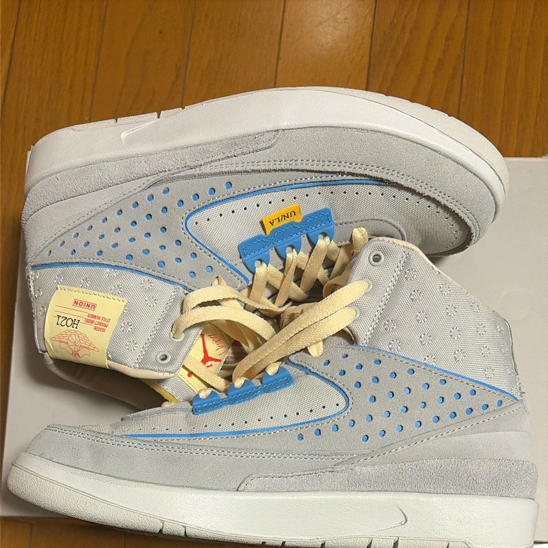 ユニオン × ナイキ エアジョーダン2 "グレー フォグ"