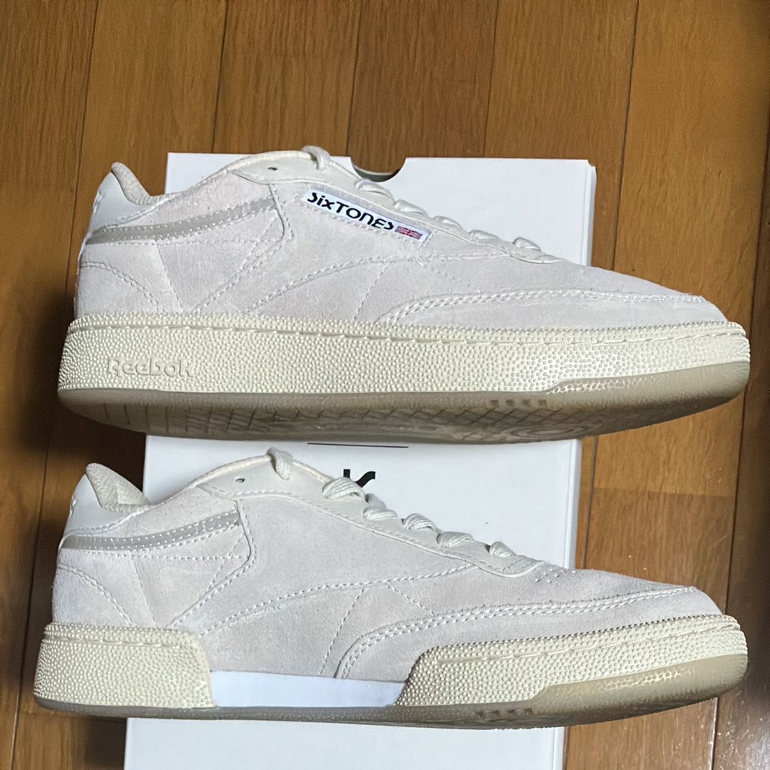 SixTONES × Reebok Club C 85 Vintage "Cream"