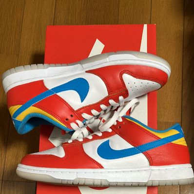 FRUiTY PEBBLESTM × Nike Dunk Low QS "Habanero Red/Dark Sulfur/Laser Blue"