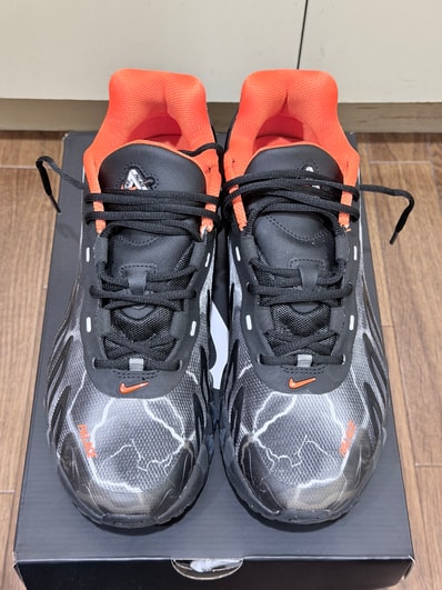 PALACE × Nike Air Max DN8 "Black/Safety Orange/Particle Grey"