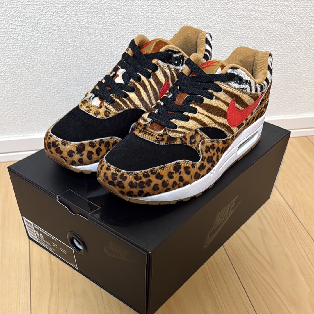アトモス × ナイキ エアマックス1 DLX "アニマルパック/サファリ"