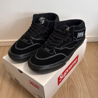 Supreme × Vans Half Cab "Black"