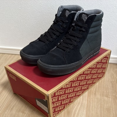 NEIGHBORHOOD × VANS NHVN . COMFYCUSH SK8-HI CL-SHOES "BLACK/GREEN"