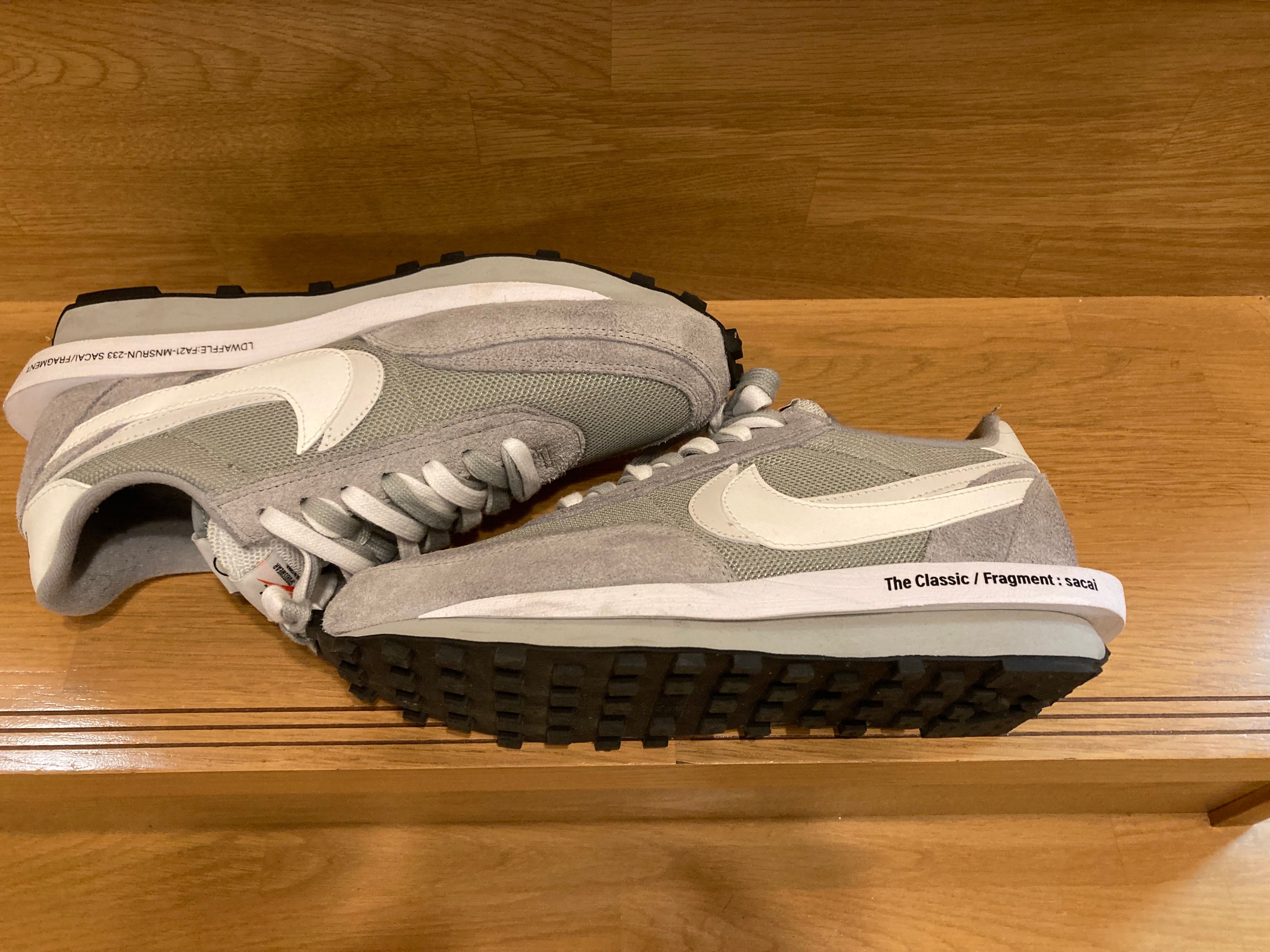 Fragment × sacai × Nike LD Waffle "Light Smoke Grey"