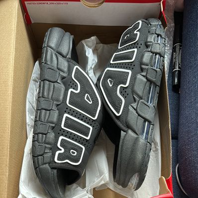 Nike Air More Uptempo Slide "Black" (DV2132-001/DV2137-001)
