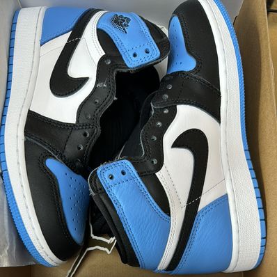 Nike GS Air Jordan 1 Retro High OG "University Blue/UNC Toe"