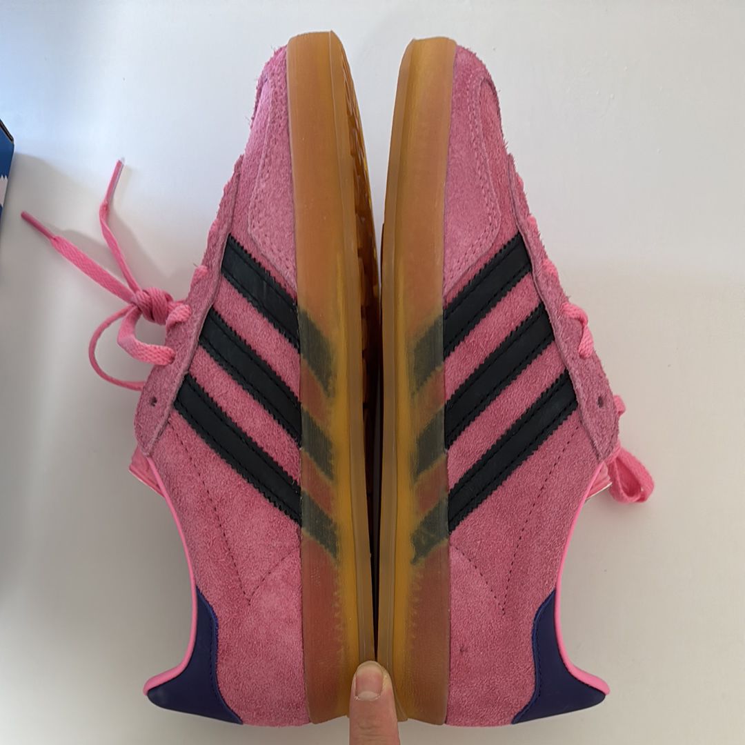 adidas Women's Gazelle Indoor "Bliss Pink/Core Black/Collegiate Purple"