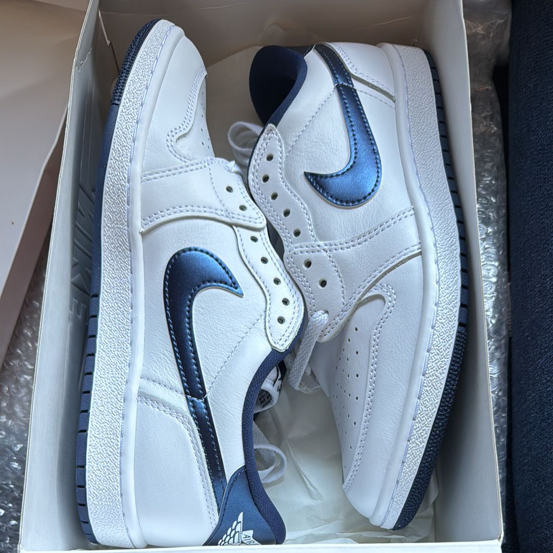 Nike Air Jordan 1 Low '85 "Metallic Blue" (2024)