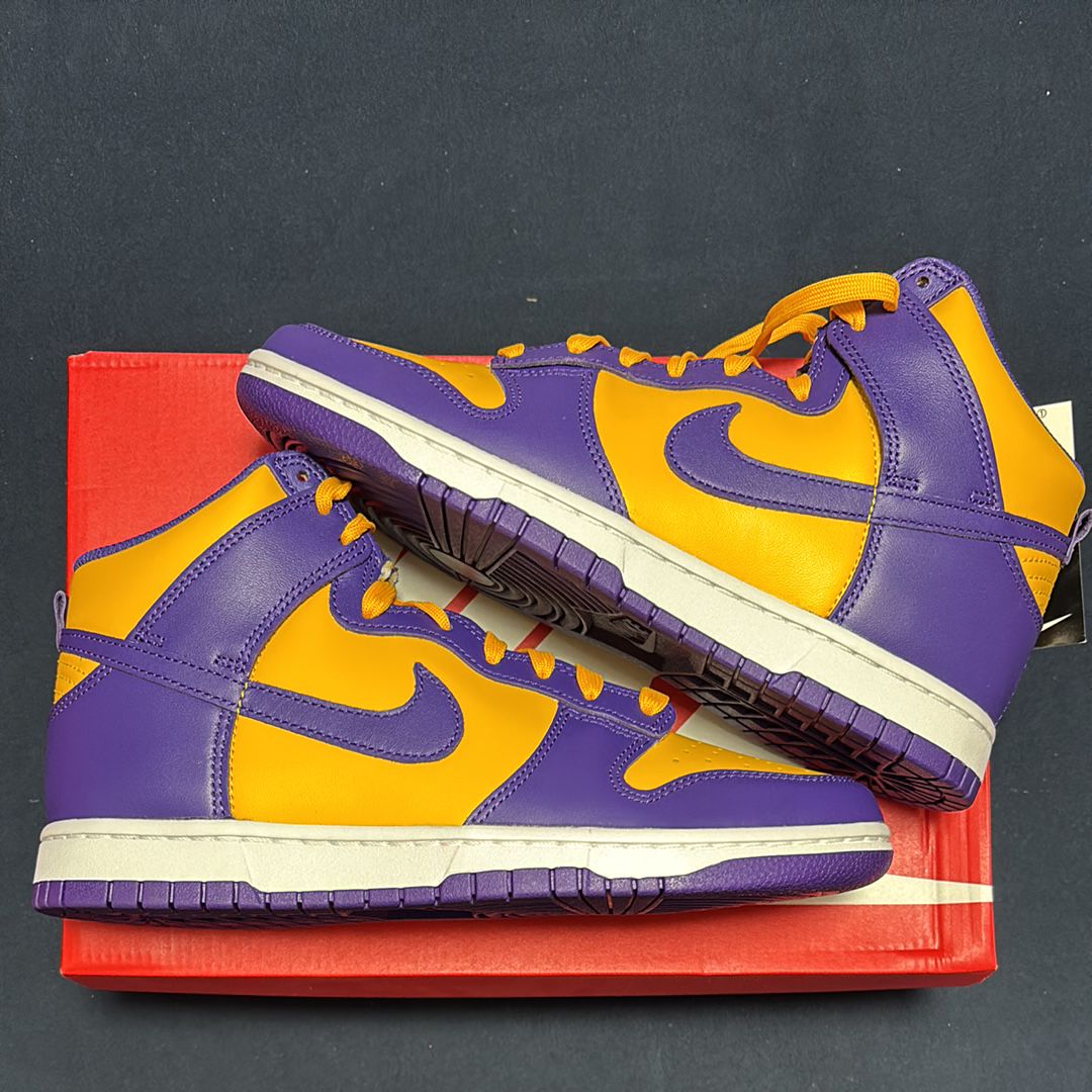 Nike Dunk High Retro "Lakers"
