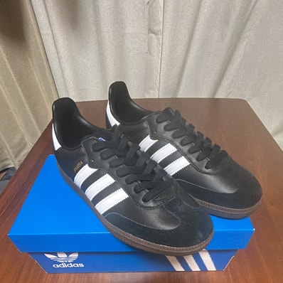 adidas Samba OG "Core Black/Cloud White/Gum"