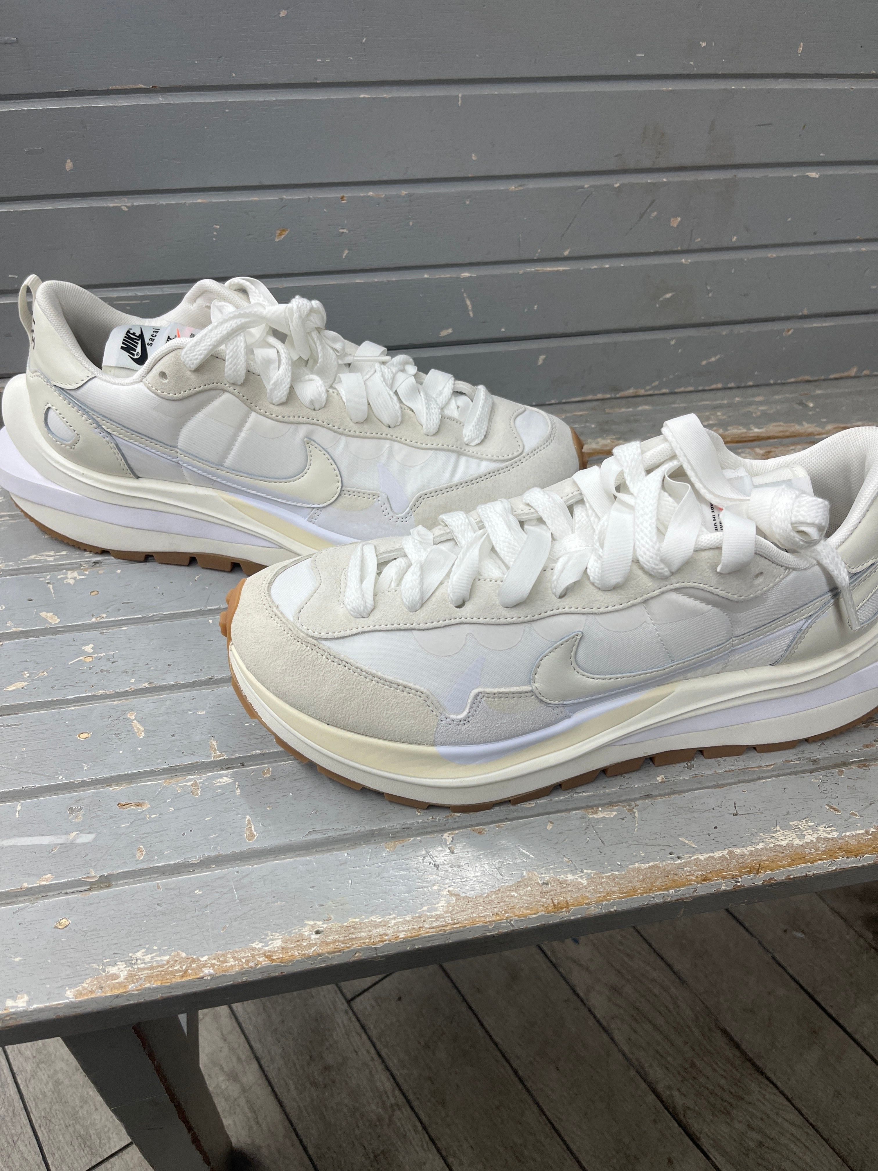 sacai × Nike Vapor Waffle "White Gum"