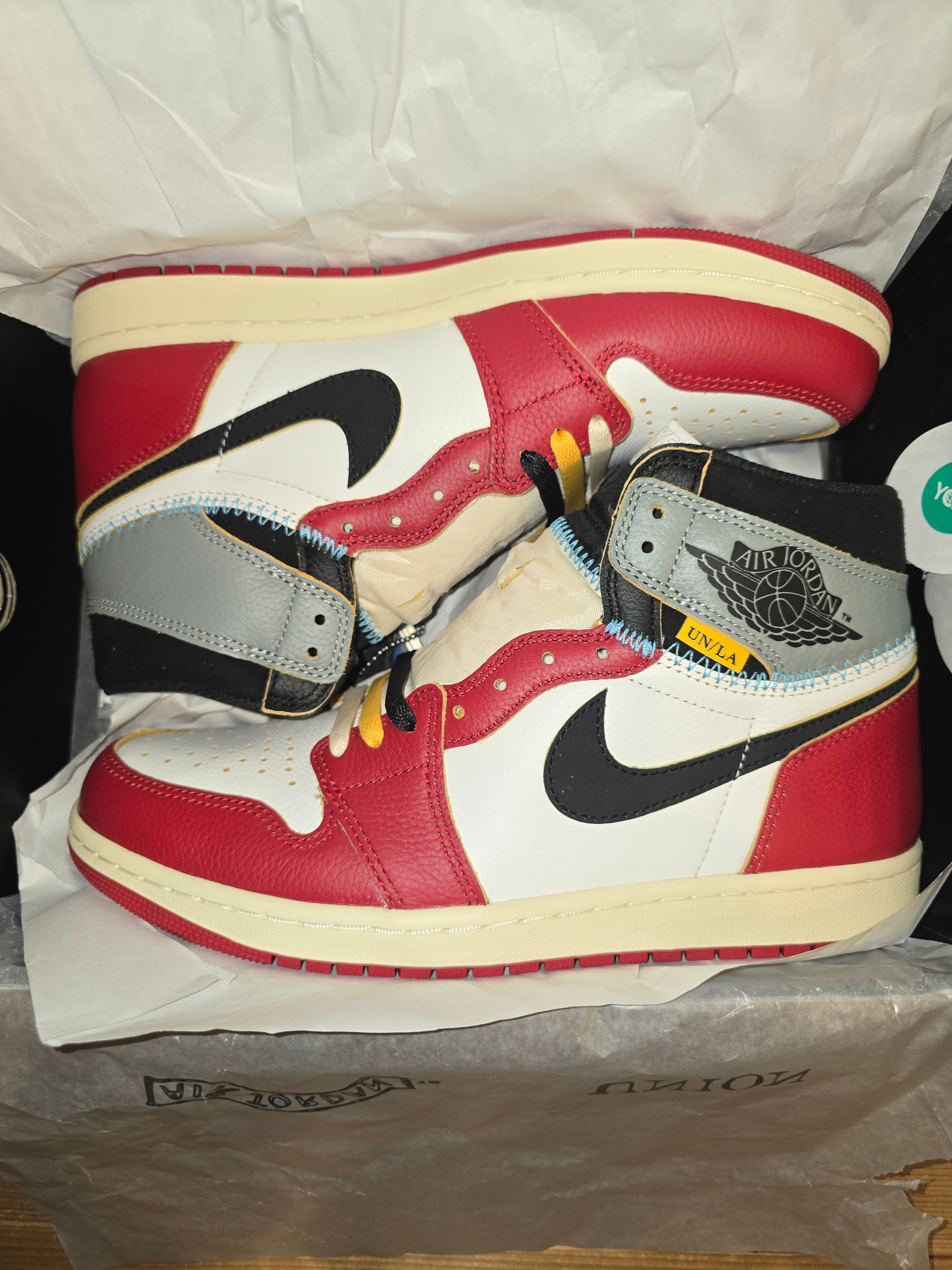 UNION × Nike Air Jordan 1 Retro High OG "Chicago/Shadow"