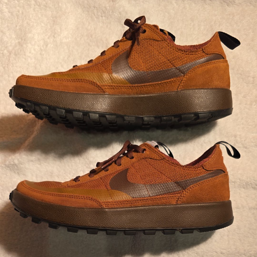 Tom Sachs × NikeCraft Women's General Purpose Shoe "Brown"