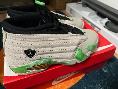 Aleali May × Nike Women's Air Jordan 14 Low "Light Sand/Light Sand White"