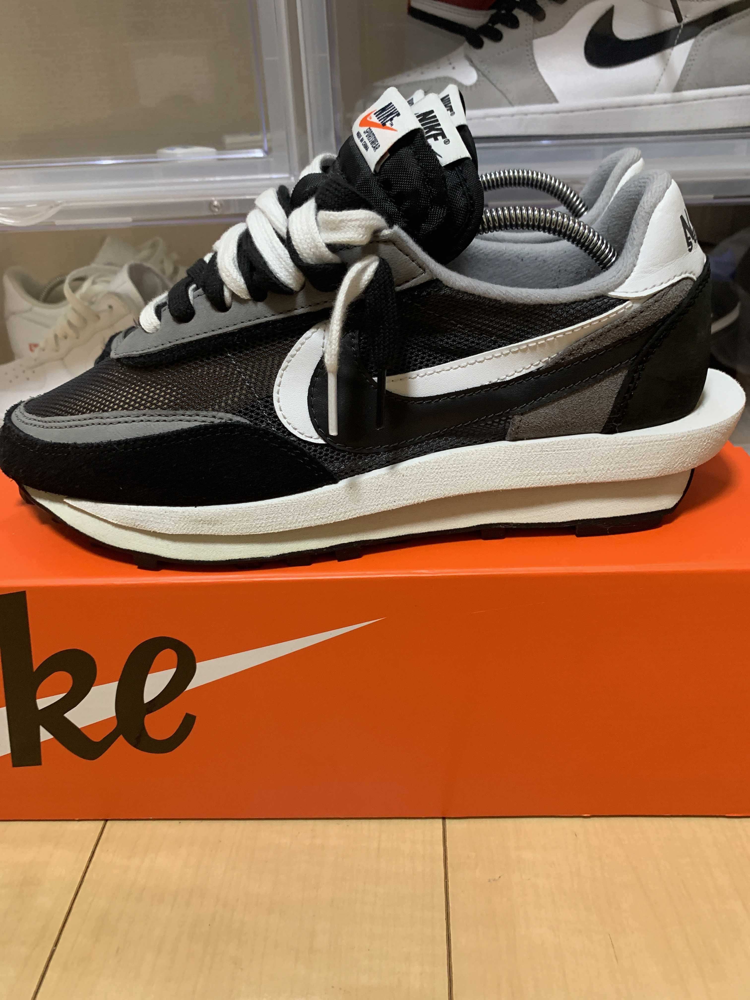 sacai × Nike LD Waffle "Black"