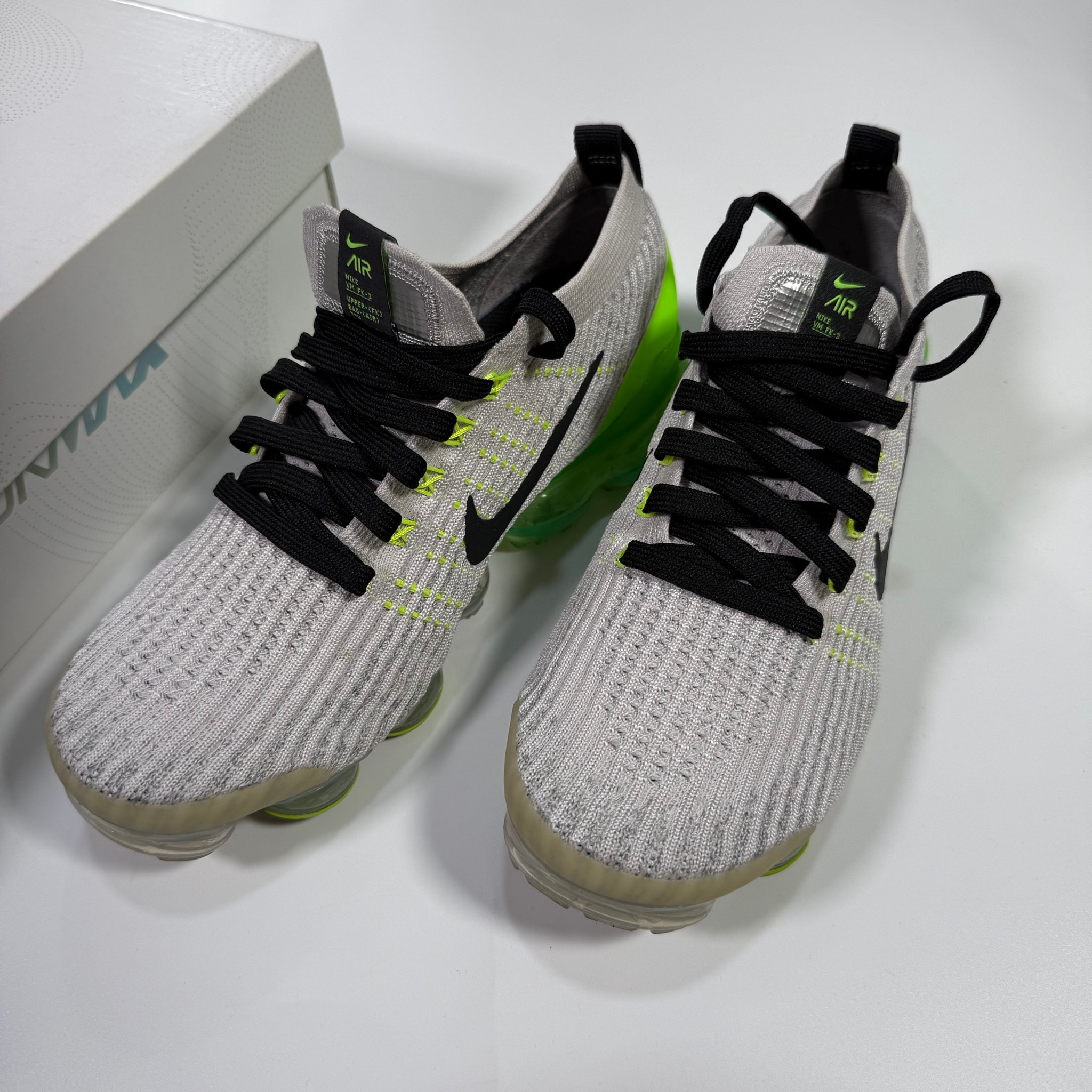 Nike Air Vapormax Flyknit 3 "Vast Grey/Electric Green"