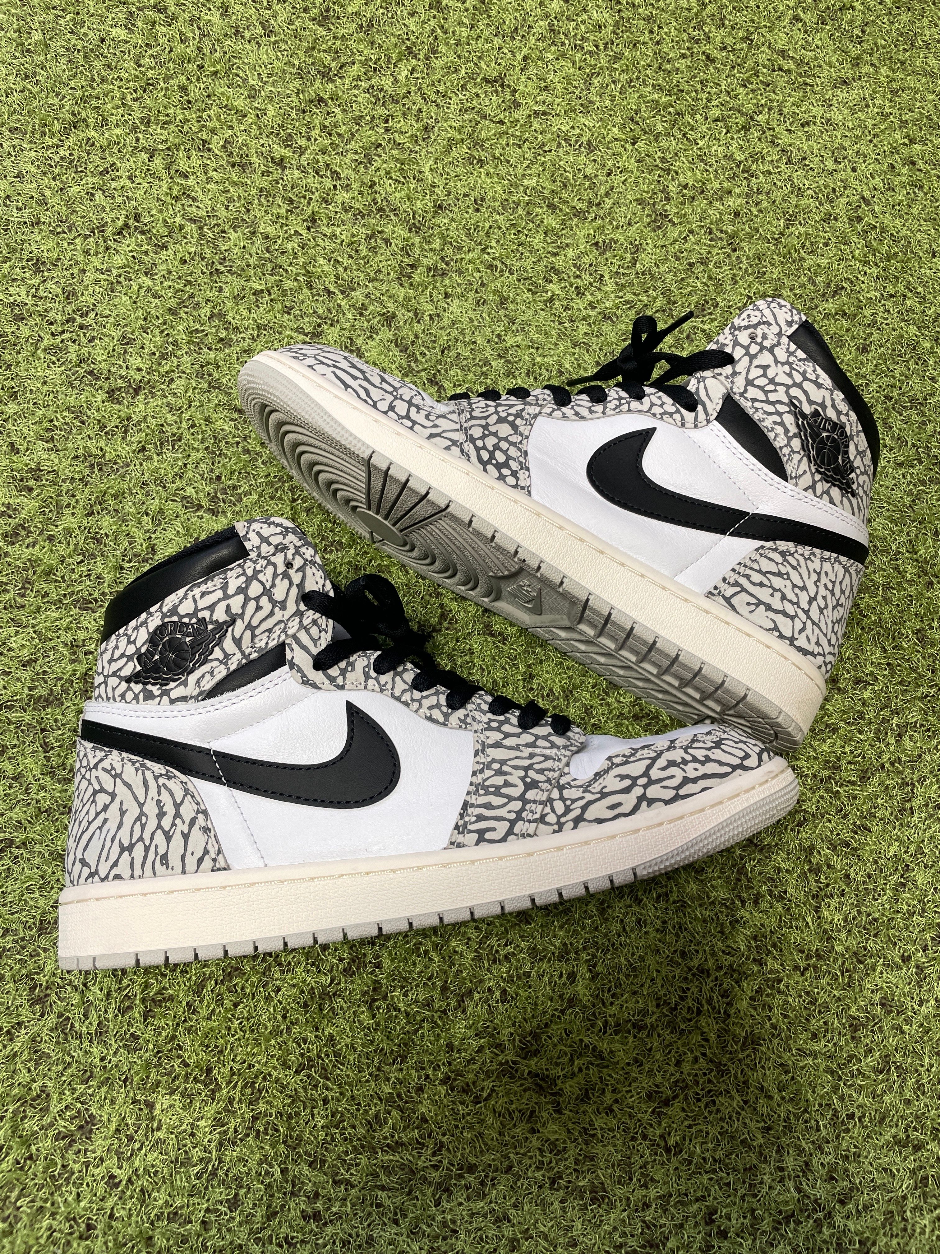 Nike Air Jordan 1 High OG "White Cement/Safari"