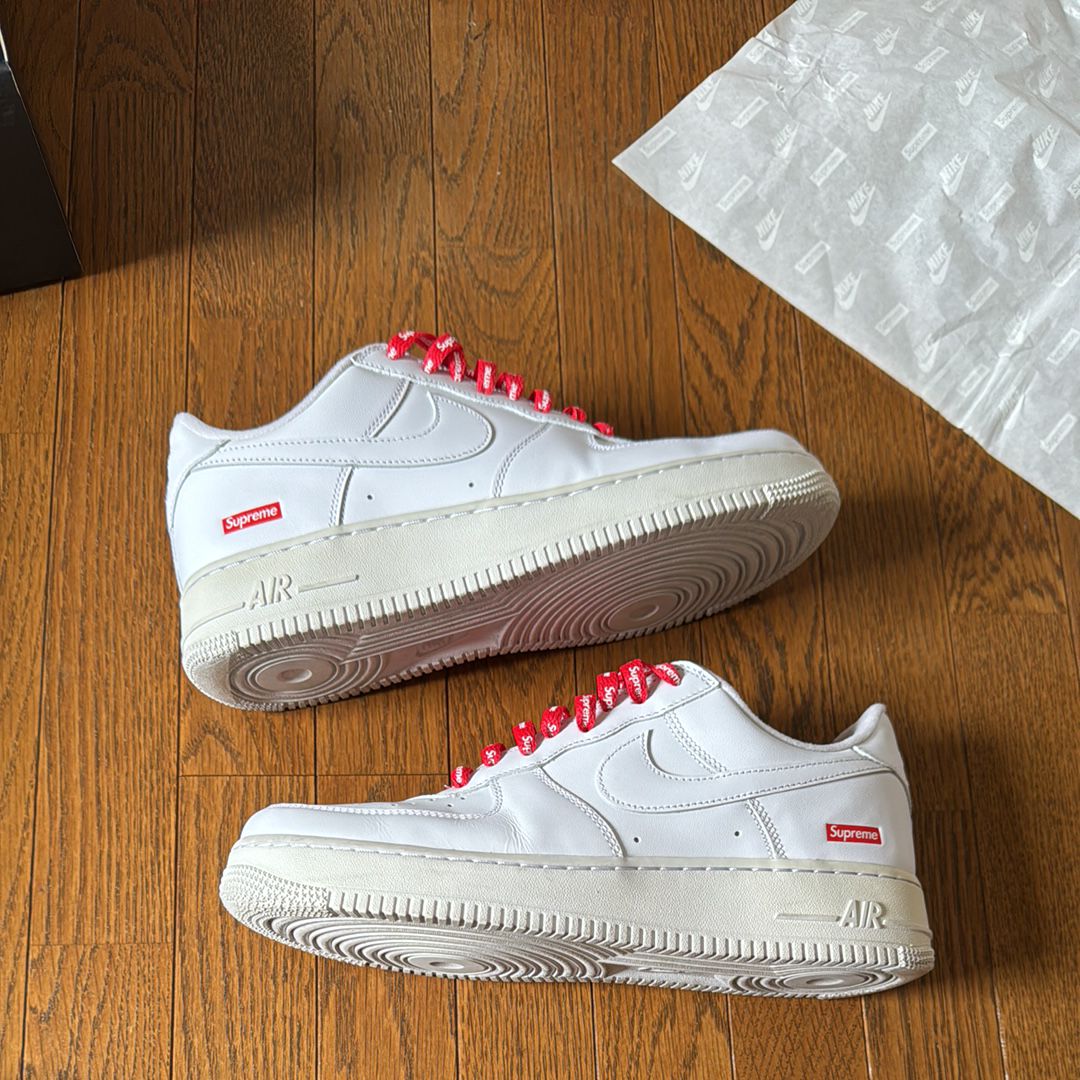 Supreme × Nike Air Force 1 Low "White"