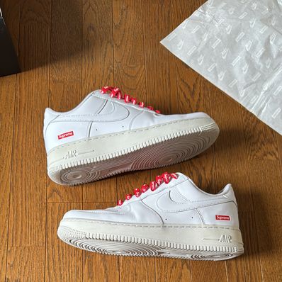 Supreme × Nike Air Force 1 Low "White"