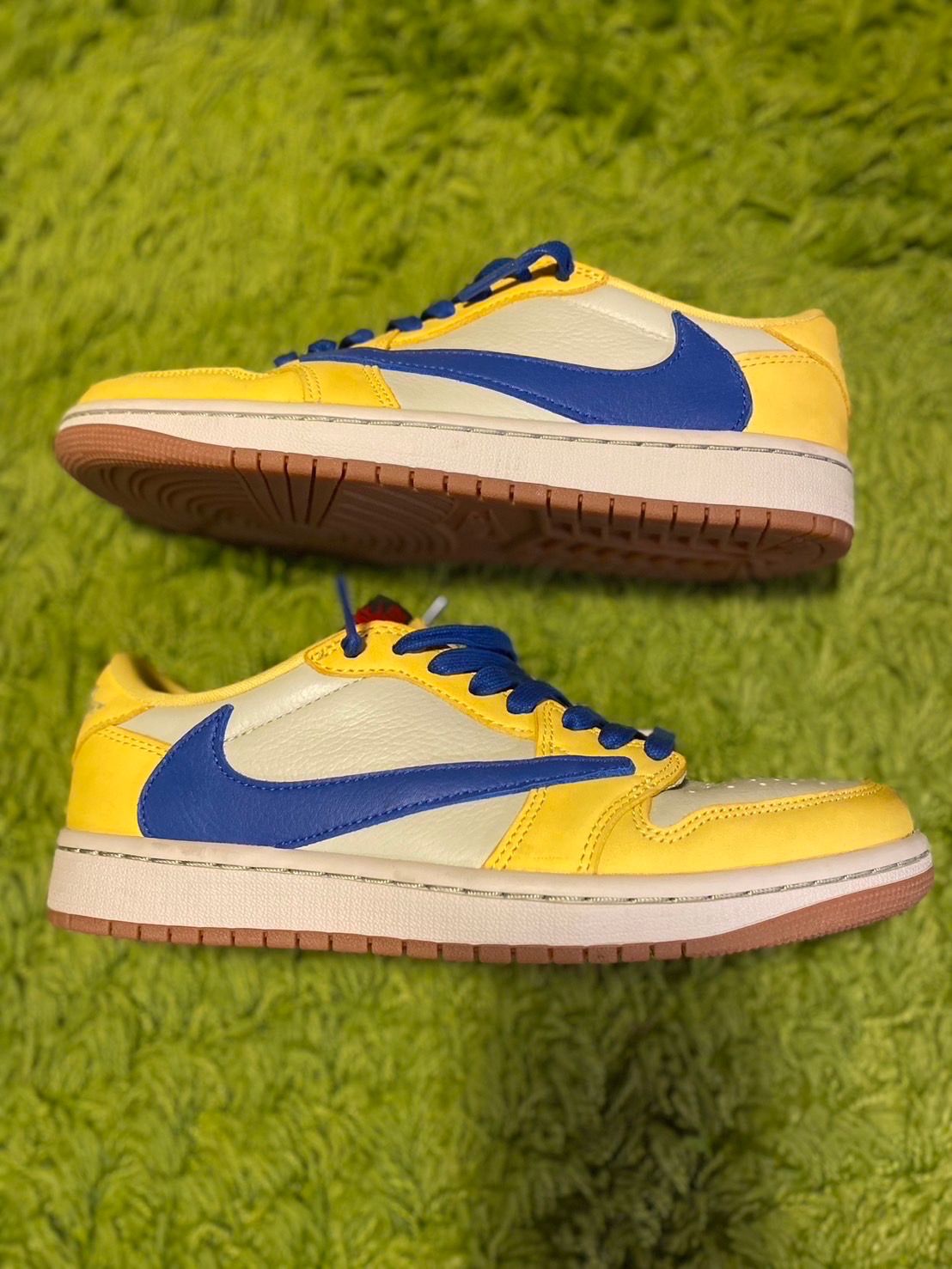 Travis Scott × Nike Women's Air Jordan 1 Retro Low OG "Canary"
