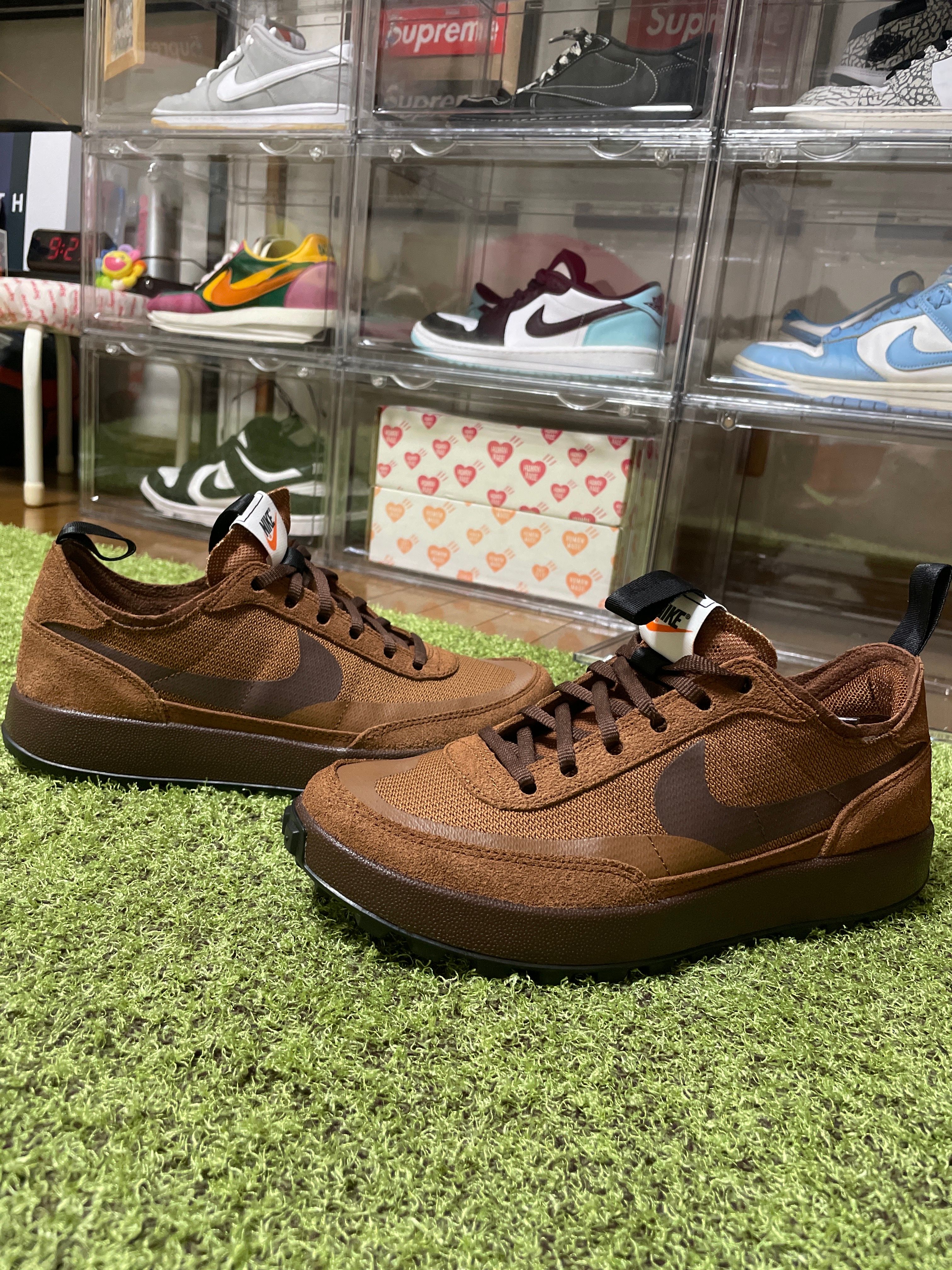 Tom Sachs × NikeCraft Women's General Purpose Shoe "Brown"