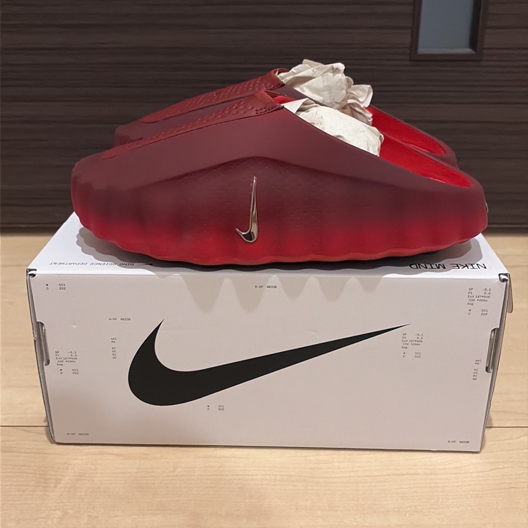 Nike Mind 001 Mules "Team Red"