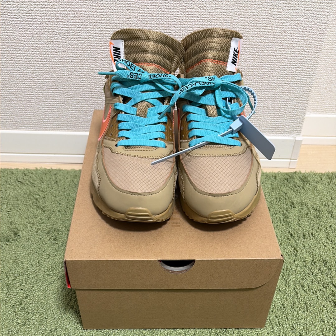 Off-White × Nike Air Max 90 "Desert Ore"