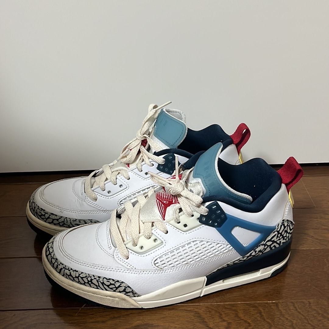 Nike Jordan Spizike Low "White/Aegean Storm"